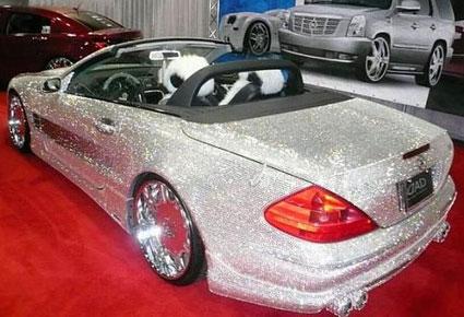  "مرسيدس بنز SL500" مرصعة بالماس